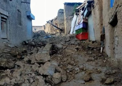Hagar Afghanistan in Paktika Responding to Earthquake